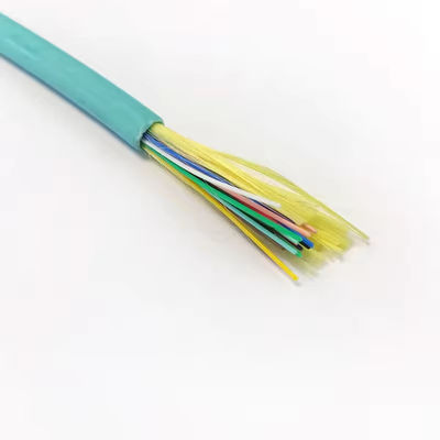 2 4 6 12 inti Kabel serat optik dalam ruangan GJFJH LSZH lapisan luar serat penyangga ketat