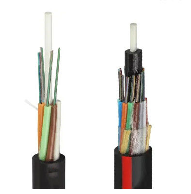 GYFTY Non Metallic Strength Member Outdoor Fiber Optic Cable Non Armored Anti EMI Desain