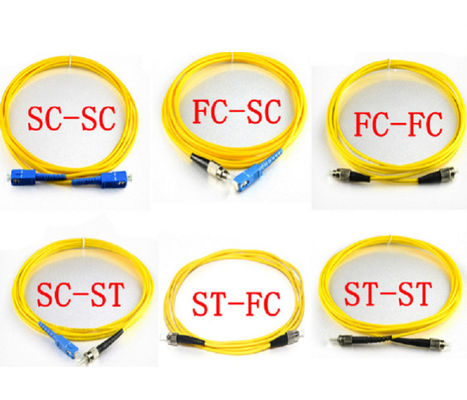 Berkualitas tinggi Patch Cord Optical Fiber LC/FC/SC/ST