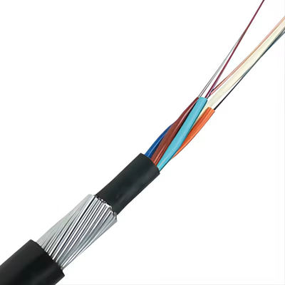 Outdoor Underwater GYTA33 GYTA53 kabel optik serat bawah laut harga per meter 12 24 48 Core Direct Buried Optical Fiber