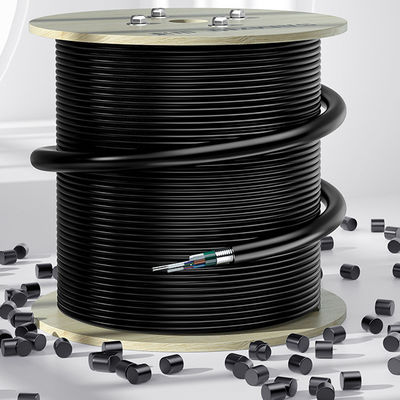 2 4 6 8 16 24 Core Aerial Armored Fiber Optic Cable Gyxtw Gyxtw53 Uni Tube Single Mode Kabel komunikasi