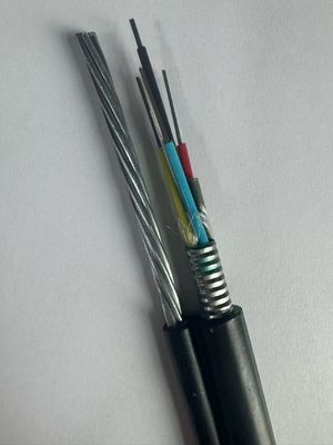 Outdoor Overhead Self-Supporting Figure 8 Kabel Serat Optik GYTC8S GYXTC8S GYFTC8S Steel Tape Armored Fiber Optic Cable