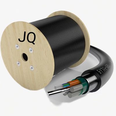 2 4 6 8 24 32 48 Inti Kabel Serat Optik Lapisan GYTA Kabel Serat Bawah Tanah