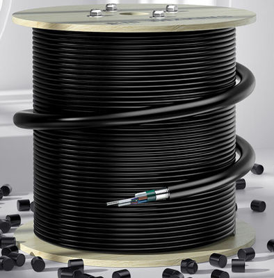 48 72 96 144 288 Core Stranded Loose Tube Optical Fiber Cable GYTA GYTS Kabel Komunikasi Terkubur