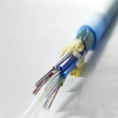 Kabel Udara 48 Inti Semua Dielektrik Self-supporting ADSS Span 100m 200m Fiber Optic Fiber Optic Cabler