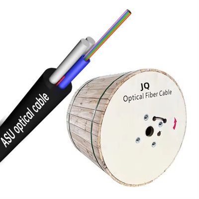 Kabel Serat Optik Udara Mini ADSS Self-Supporting ASU 6 24 48 96 Core 80M/100M/120M Span Fiber Optic