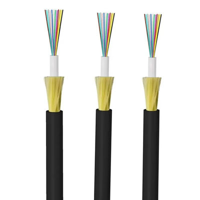 4 8 12 Core GYFXTH Unitube Glass Yarn Aramid yarn Kabel Serat Optik Nonmetallic JET Kabel serat optik