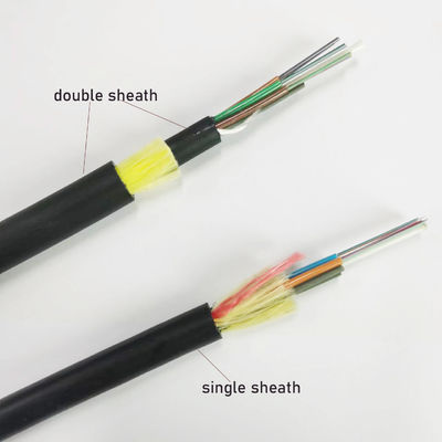 72 inti 96 hilos ADSS Kabel serat optik daftar harga kabel serat optik