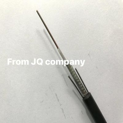 Disesuaikan GYXTW lapis baja 2 4 6 8 12 24 inti mode tunggal kabel serat optik 6mm 7mm 8mm dengan utusan