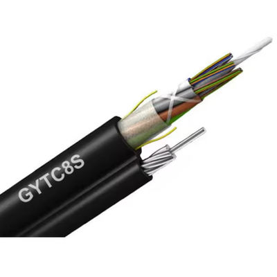 96 Core Aerial Self-supporting Fig 8 struktur GYTC8S dengan kabel fiber optik harga