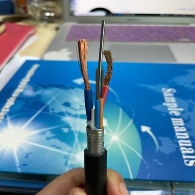 Kabel hibrida/kabel listrik 2-12 inti GDTS Kabel Fiber Optic Photoelectric OPLC