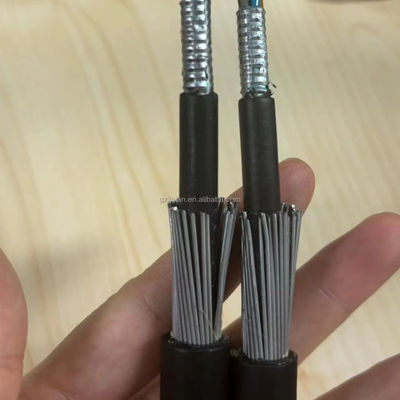 Kabel Submarine Fiber Optic 4-144 Modus Tunggal Langsung Terkubur GYTA33 Kabel Multimode Resistant Compression