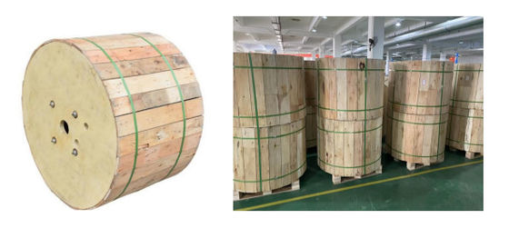 24 Core Outdoor ADSS Single Mode Fiber Optical Cable 4km/drum G652d Produsen Pemasok