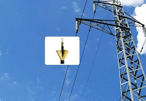 Kabel Serat Optik Daya ADSS 144 Kabel Serat Inti Luar G657A G652D