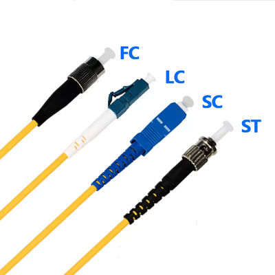 Jumper berkualitas tinggi yang disesuaikan SM MM Simplex Duplex 2.0mm 3.0mm FC/SC/LC/APC/UPC Fiber Optic Patch Cord