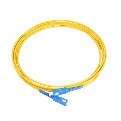 2.0mm 3.0mm SC UPC Untuk SC UPC Duplex Jumper 1m 2m 3m 5m SM MM G652d SC Serat optik Patch Cord Patchcord