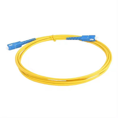 2.0mm 3.0mm SC UPC Untuk SC UPC Duplex Jumper 1m 2m 3m 5m SM MM G652d SC Serat optik Patch Cord Patchcord