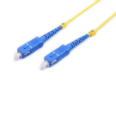 2.0mm 3.0mm SC UPC Untuk SC UPC Duplex Jumper 1m 2m 3m 5m SM MM G652d SC Serat optik Patch Cord Patchcord