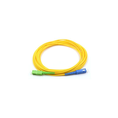Kualitas baik SC/UPC-SC/APC Single-mode Simplex Duplex 2.0 3.0MM LSZH Optical Fiber Patch Cord