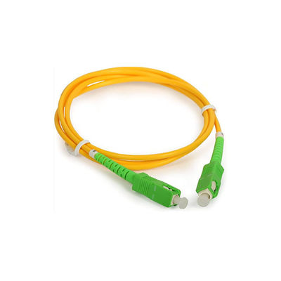 Kualitas baik SC/UPC-SC/APC Single-mode Simplex Duplex 2.0 3.0MM LSZH Optical Fiber Patch Cord