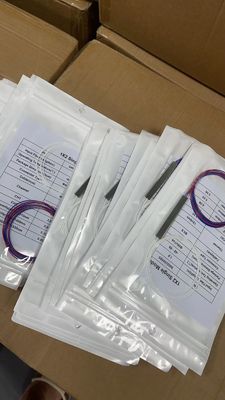 FTTH tabung baja mini kosong PLC splitter 1x2 1x4 1x8 1x16 splitter serat optik