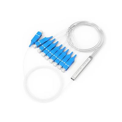 FTTH tabung baja mini kosong PLC splitter 1x2 1x4 1x8 1x16 splitter serat optik