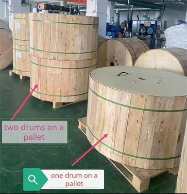 Saluran udara luar bawah tanah GYFTS Kabel serat optik