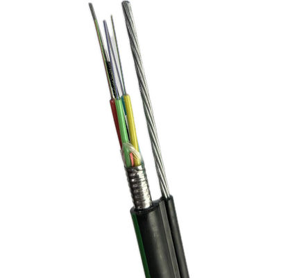 12 24 48 inti luar antena udara GYTC8S GYTC8Y gambar 8 kabel serat optik