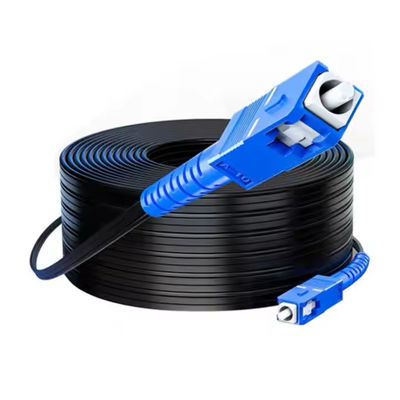 MPO ODC FTTH Serat optik SC UPC Konektor Kupu-kupu Biru SC APC Konektor