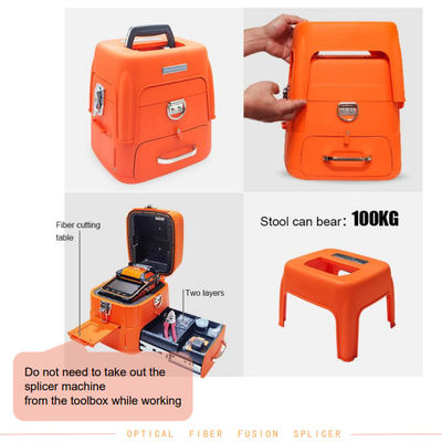 AI-9 Fusion Splicing Fiber Fusion Splicer Otomatis FTTH Fiber Optical Welding Mesin Splicing