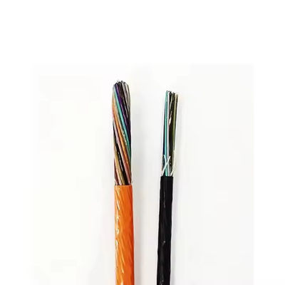 GCYFY Air-Blast Duct Micro Single-Mode Optical Fiber Cables 24 48 96 144 Ukuran FTTH