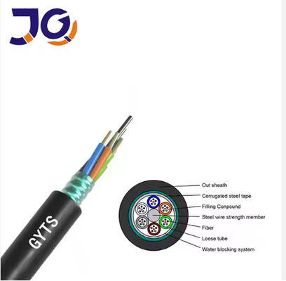 GYTS Kabel Serat Optik Baja Pelindung PE Lempeng Langsung Terkubur Harga Terbaik