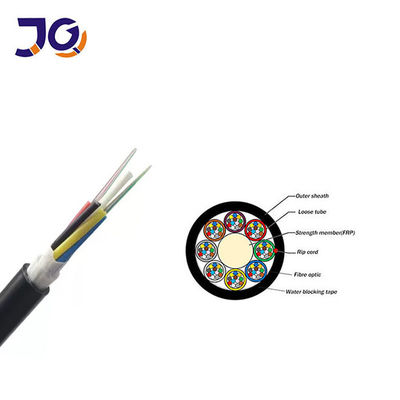 Kabel serat optik luar non-logam GYFTY 144 Core Single Mode G652D