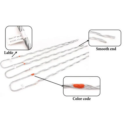 Clamp Tensi Preformed Guy Strip ADSS Kabel Aksesoris Dead End Guy Grip