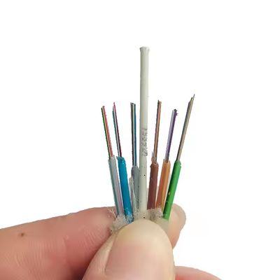 GCYFTY/GCYFY Air-Blowing Micro Fiber Optic Cable Simplex Micro Duct 4 6 8 12 24 48 96 Core Outdoor Non-Metallic Layer Stranded