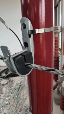 Galvanized Suspension Clamp Untuk Kabel ADSS Dengan Kualitas Terbaik