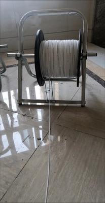 Kabel Serat Optik Lipat Patch Cord Drop Rack Cable Laying Tool Cable Reel Wire Guiding Rack untuk Pemantauan Konstruksi