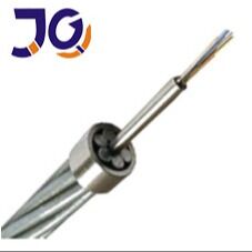 Kabel Serat Optik Overhead Ground Wire Komposit OPGW 48 Inti untuk Transmisi Daya