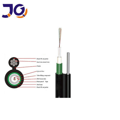 Single Mode Outdoor Figure 8 Self-supported Armored Outdoor Fiber Optic Cable GYXTC8S Untuk Udara