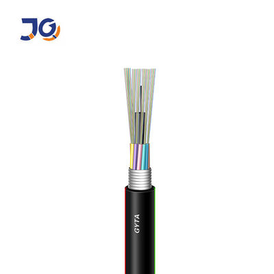G657A1 GYTA 6 Core Single Mode Kabel Serat Optik Lapis Baja