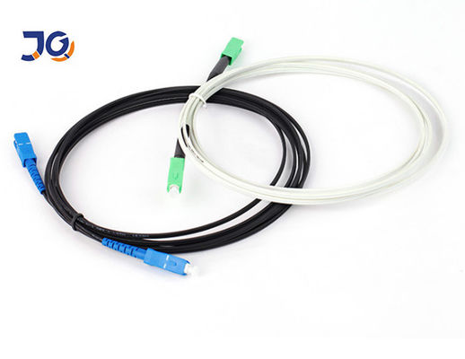 Panjang 10m FTTH G657A1 SC Kabel Patch Serat Optik