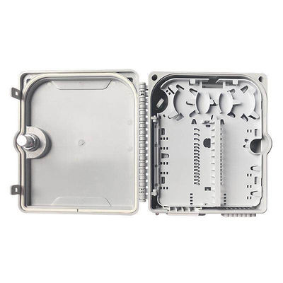 FTTB luar ruangan 235 * 215 * 70mm 12 Kotak Distribusi Serat Optik Inti