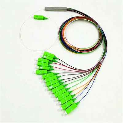FCC FTTH FTTB FTTX 16 Cara Fiber Optic PLC Splitter