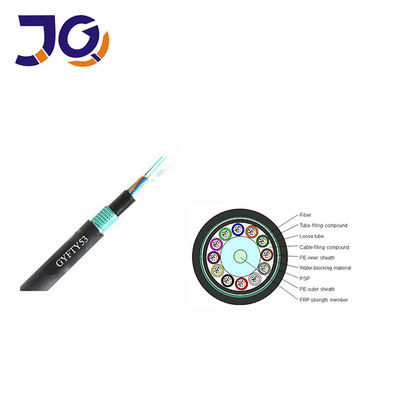 GYFTY53 Kabel luar lapis baja berlapis ganda Kabel serat optik kekuatan non-logam