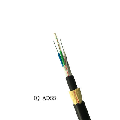ADSS G657A1 Benang Aramid 12 Inti Kabel Serat Optik Mode Tunggal