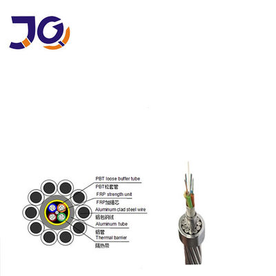 Kabel Paduan Alumilum Bersertifikat SDOC Kabel Serat Optik OPGW