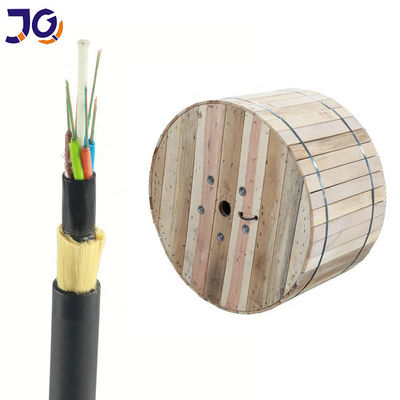 12Core Semua Kabel Serat Optik ADSS Pendukung Dielektrik Mandiri