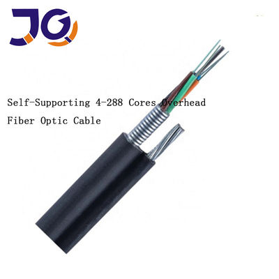 Kabel serat optik lapis baja FIG 8 Kabel serat optik luar ruangan 48 96 Core GYTC8S
