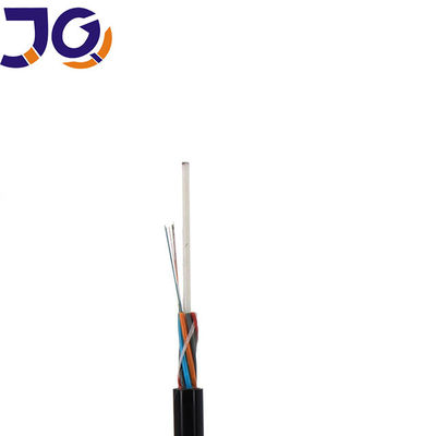 Harga Pabrik Per Meter 24 36 48 96 144 Core Stranded Loose Tube kabel serat optik GYFTY dengan FRP