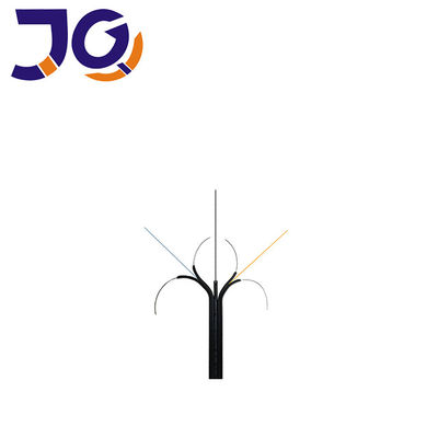 Kabel Drop Fiber Optik Selubung LSZH G652D FTTH Putih